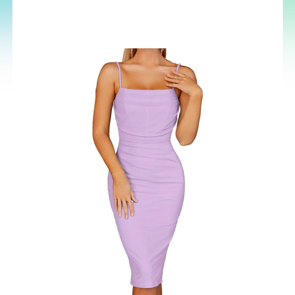 Lilac formal dress
